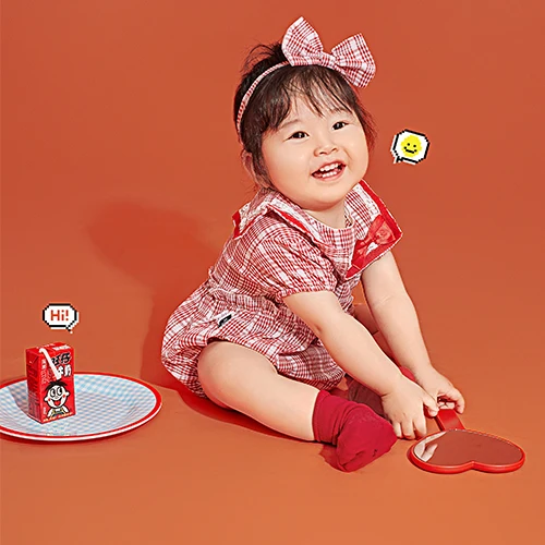 芳妮豆丁儿童摄影 牛奶甜心