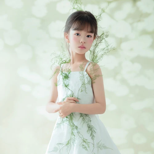 芳妮豆丁儿童摄影 风吻花楹