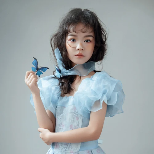芳妮豆丁儿童摄影 花神情书