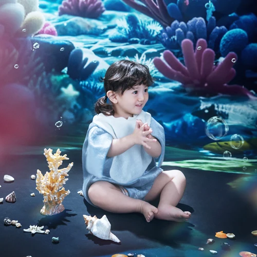 芳妮豆丁儿童摄影 海底童梦