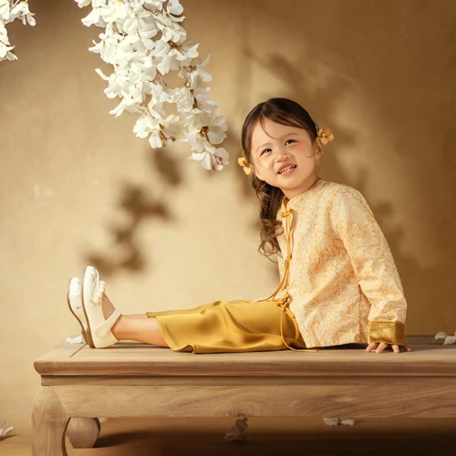芳妮豆丁儿童摄影 金童花叙