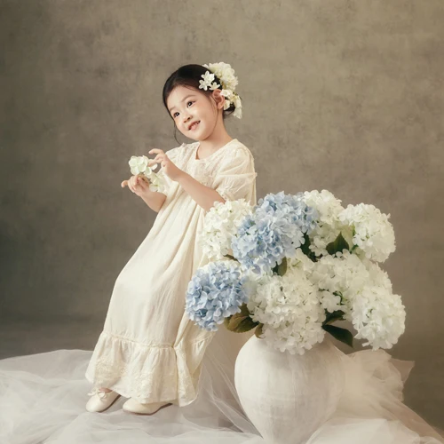 芳妮豆丁儿童摄影 梦倚绣球