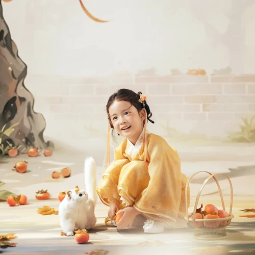 芳妮豆丁儿童摄影 柿下童韵