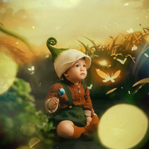 芳妮豆丁儿童摄影 森系稚梦