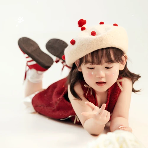 芳妮豆丁儿童摄影 初雪童话梦