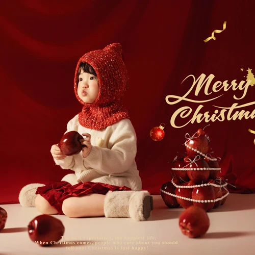 芳妮豆丁儿童摄影 甜糯苹果派