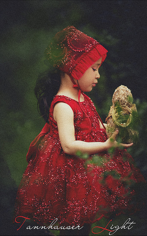 西安芳妮豆丁儿童摄影 小红帽与大森林