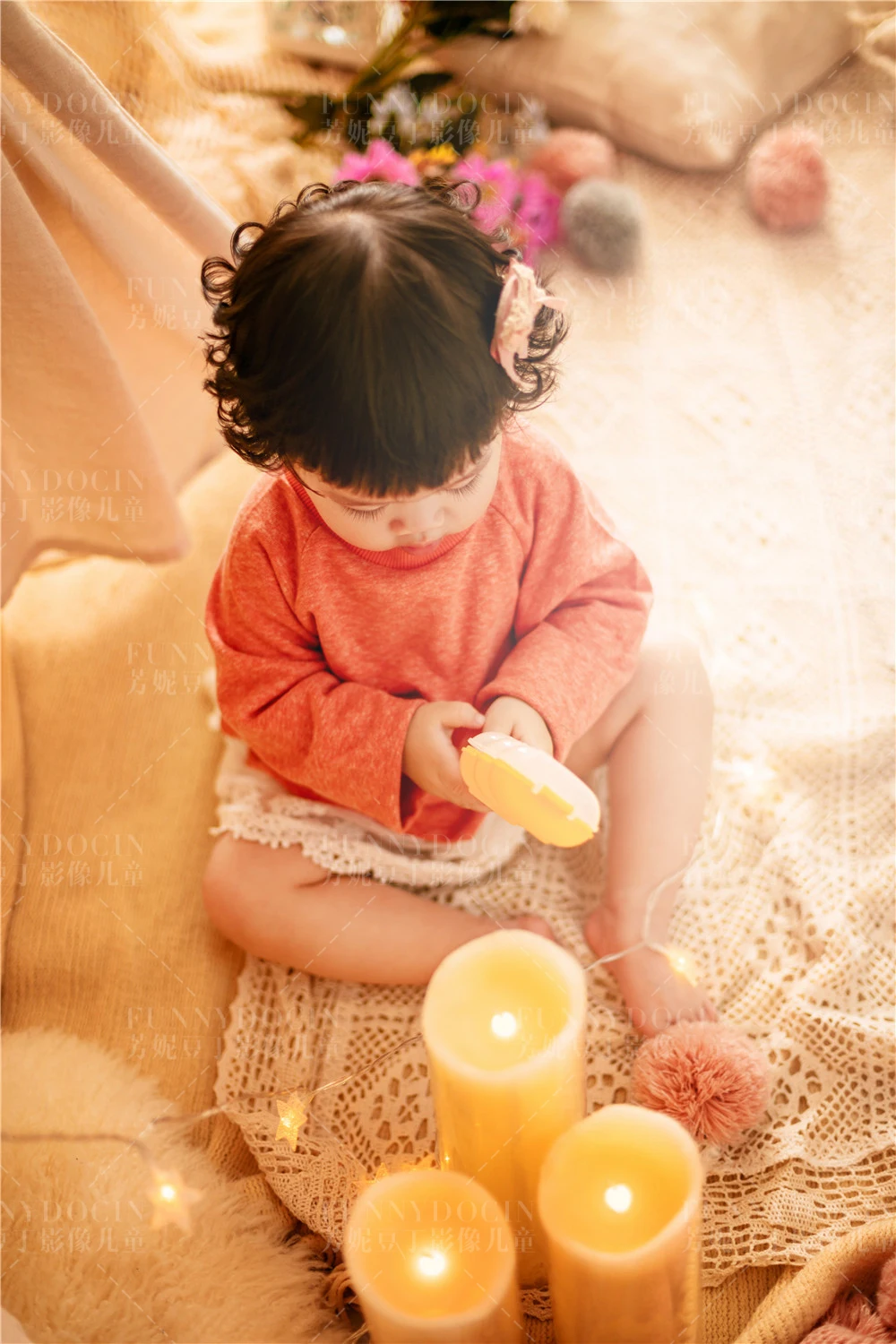 芳妮豆丁儿童摄影 ❤魔力橙色☀温暖你的秋日➷