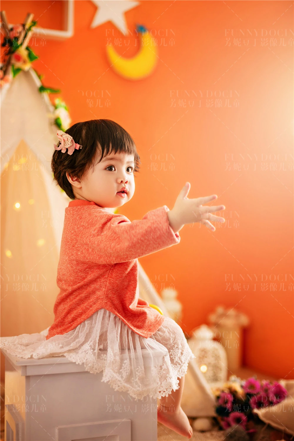 芳妮豆丁儿童摄影 ❤魔力橙色☀温暖你的秋日➷