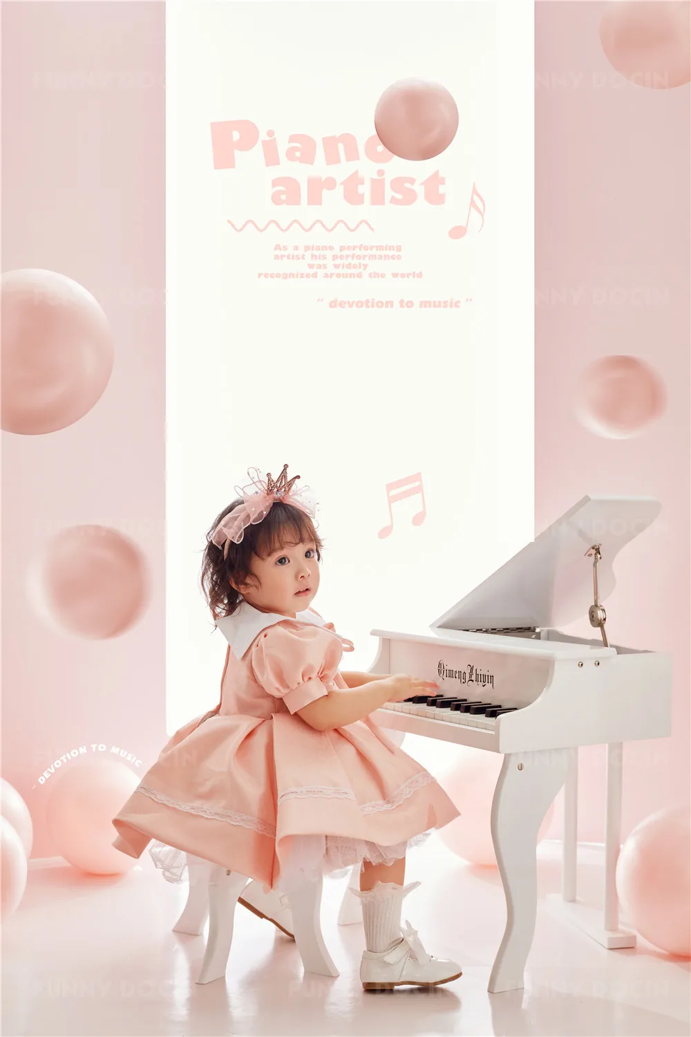 芳妮豆丁儿童摄影 钢琴奏鸣曲