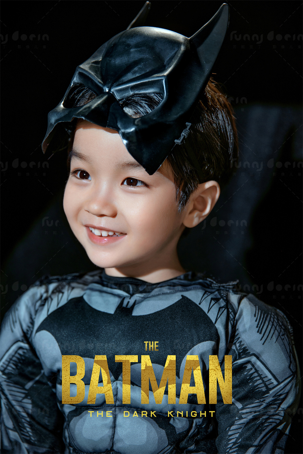 芳妮豆丁儿童摄影 蝙蝠侠