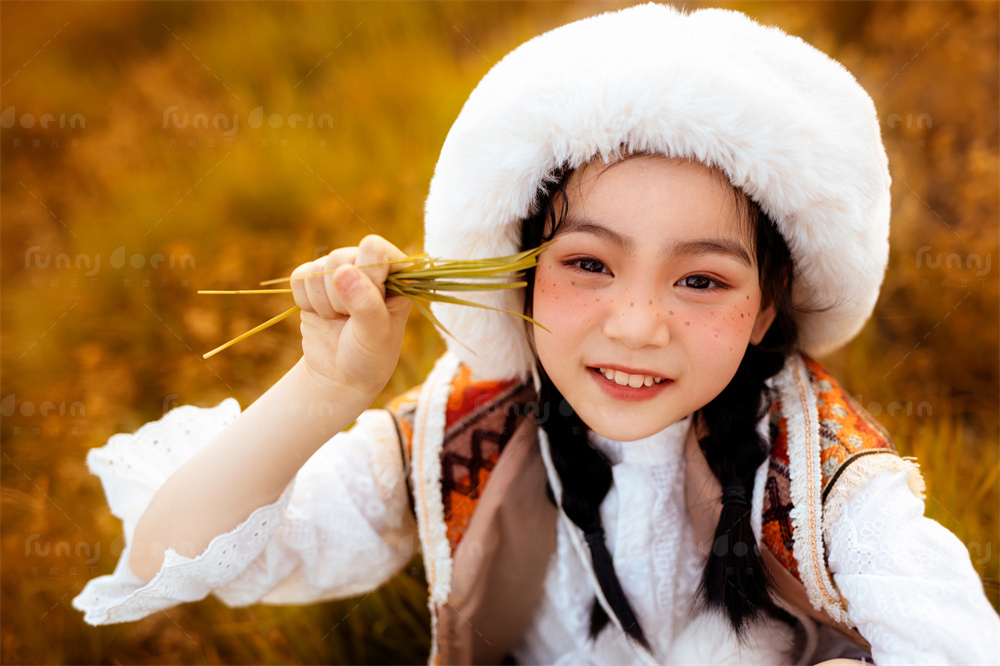 芳妮豆丁儿童摄影 夏日漫步