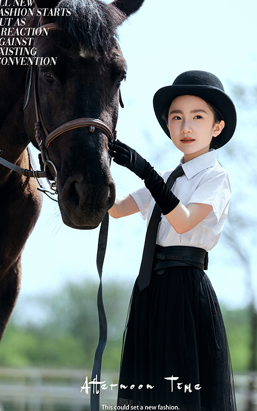 西安芳妮豆丁儿童摄影-完美骑士