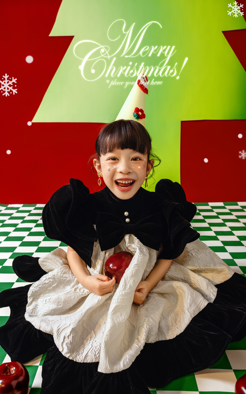 芳妮豆丁儿童摄影 圣诞童话