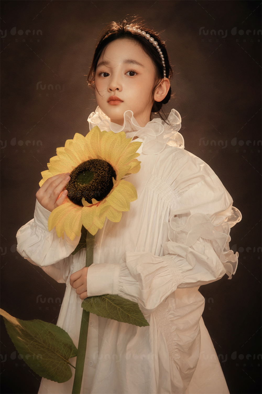 芳妮豆丁儿童摄影 梵高印象