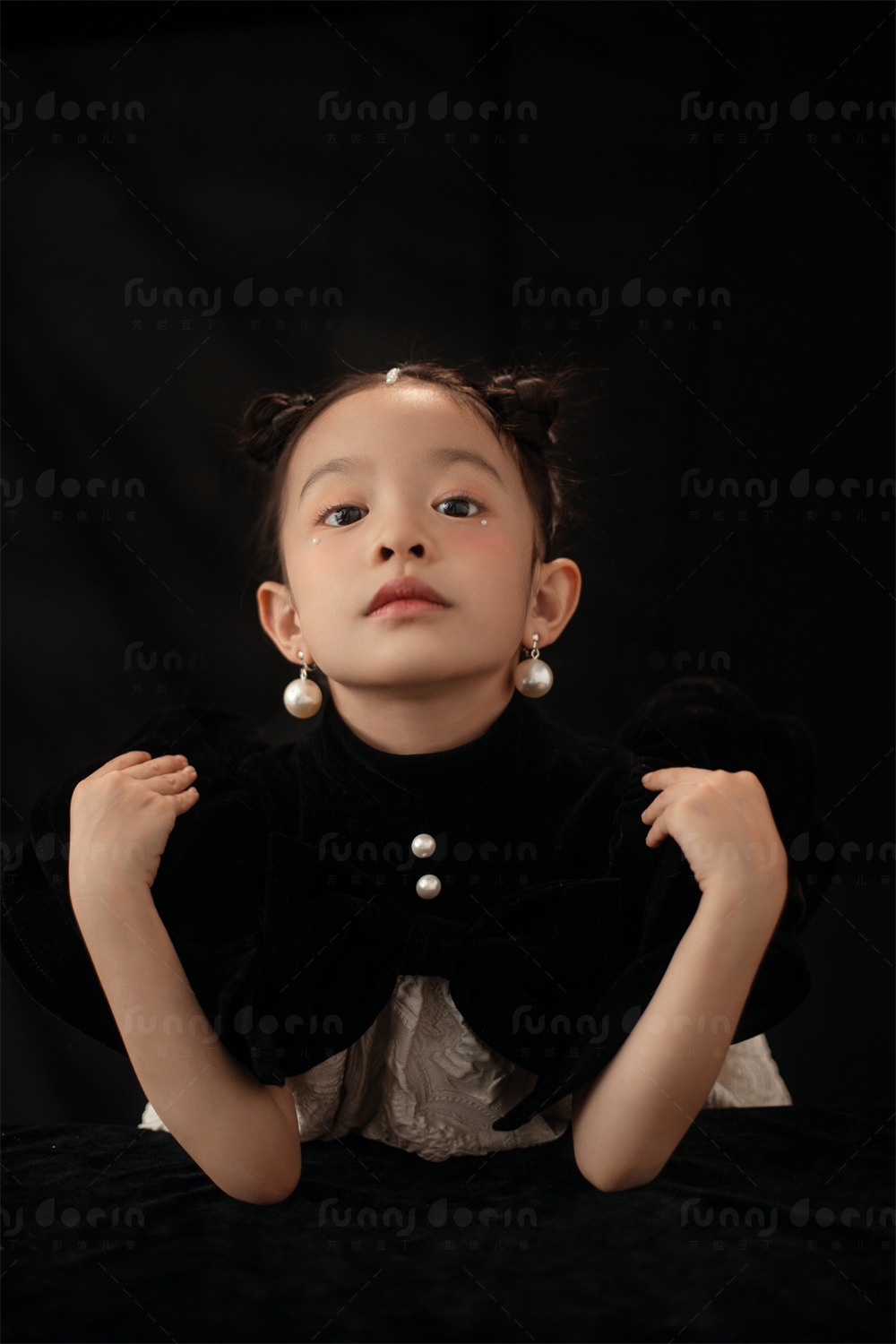 芳妮豆丁儿童摄影 珍珠女郎