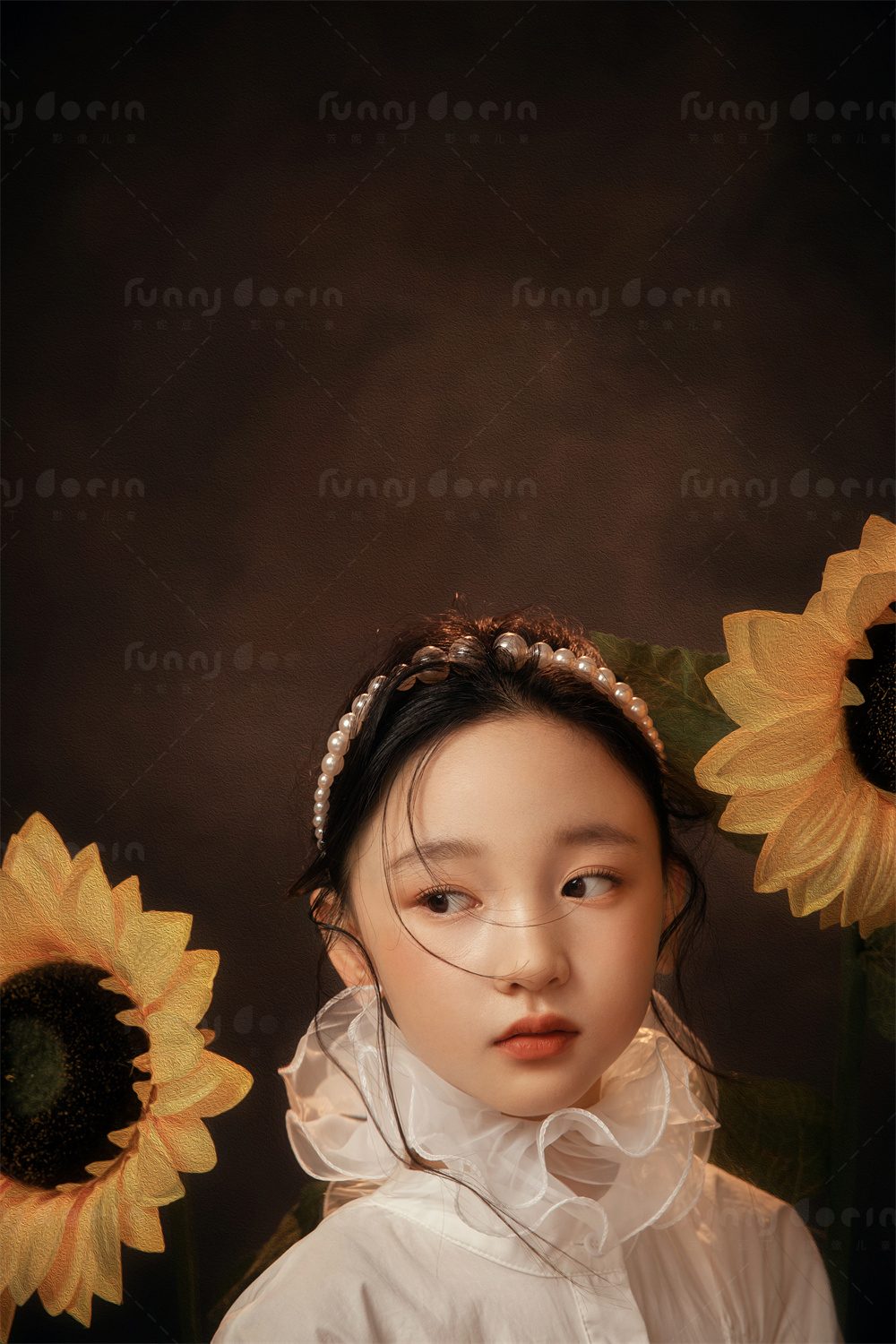 芳妮豆丁儿童摄影 梵高印象
