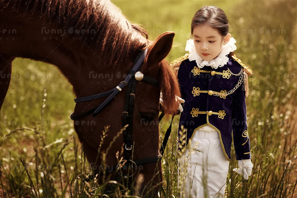 芳妮豆丁儿童摄影 优雅骑士