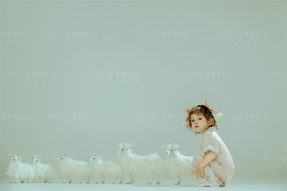 芳妮豆丁儿童摄影 万物有灵·咩咩羊