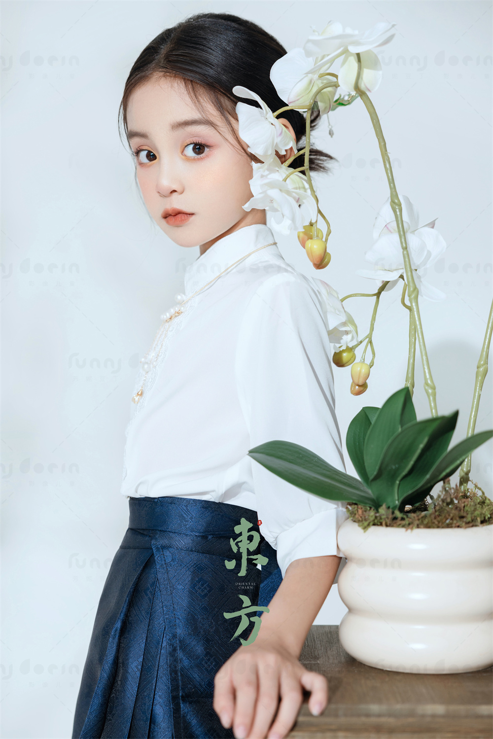 芳妮豆丁儿童摄影 兰亭序