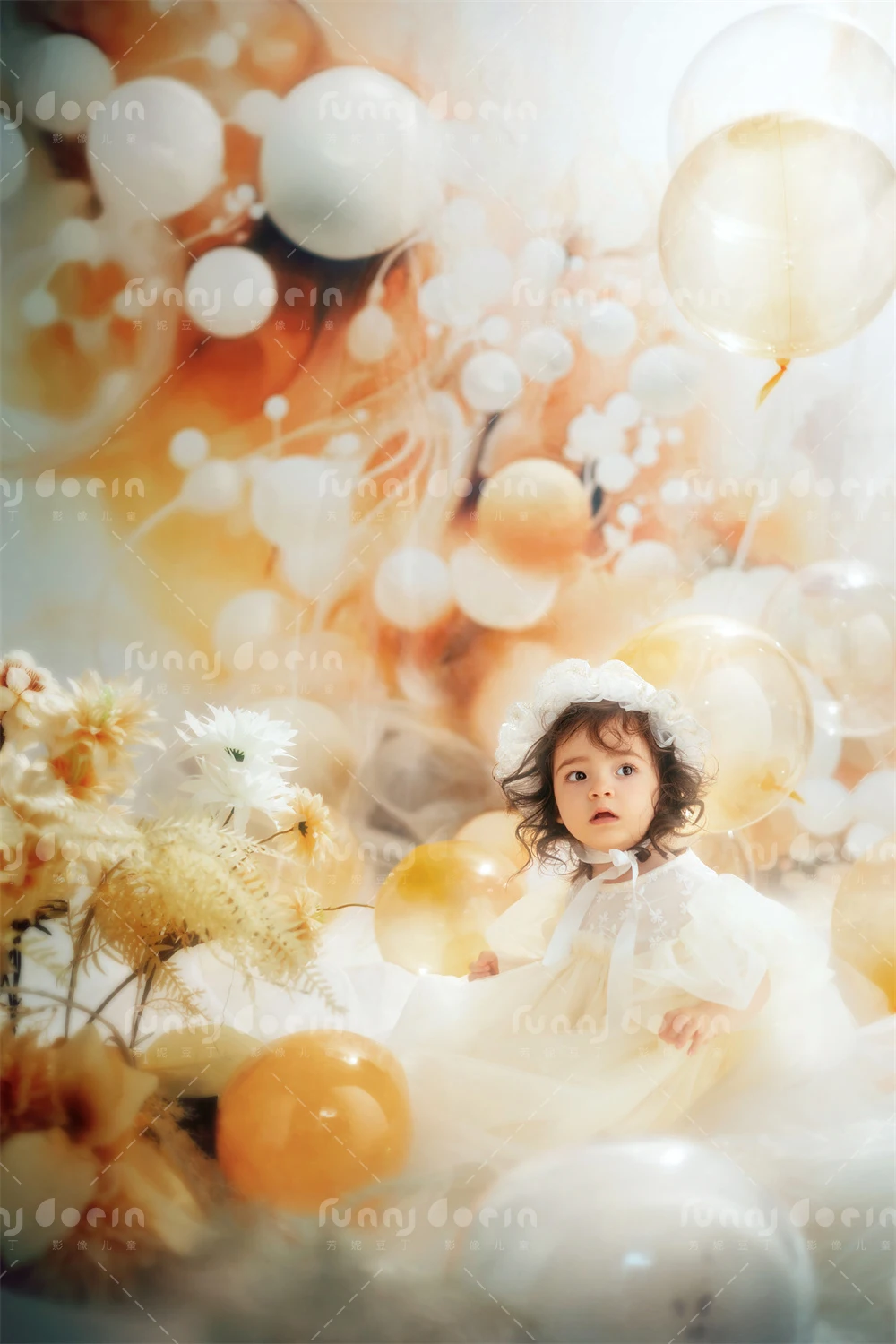 芳妮豆丁儿童摄影 气球童话