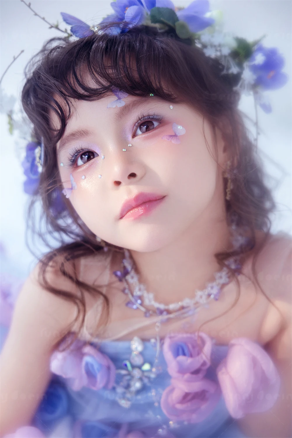芳妮豆丁儿童摄影 蓝调梦境