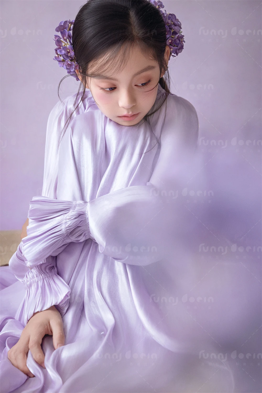 芳妮豆丁儿童摄影 丁香风铃