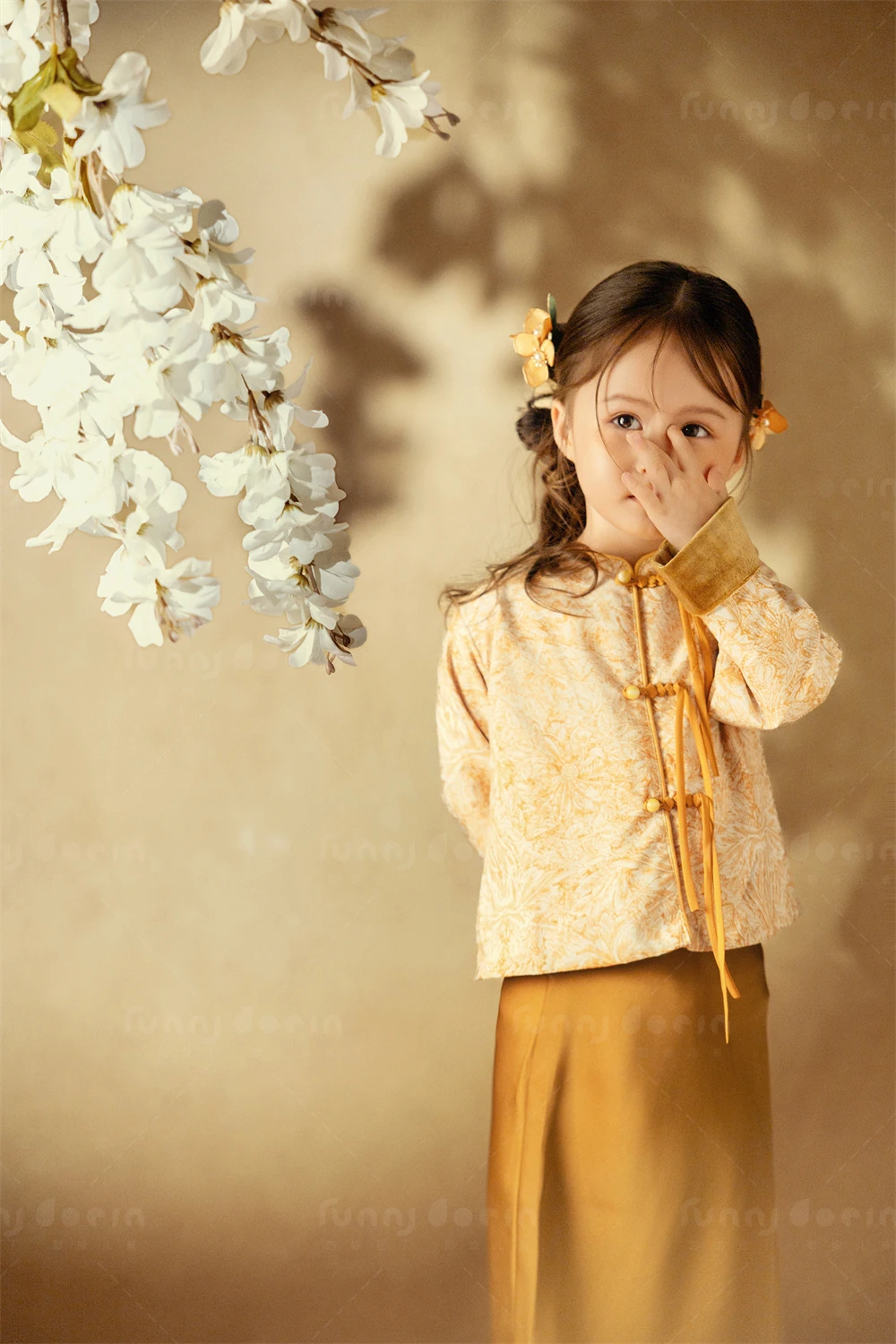 芳妮豆丁儿童摄影 金童花叙