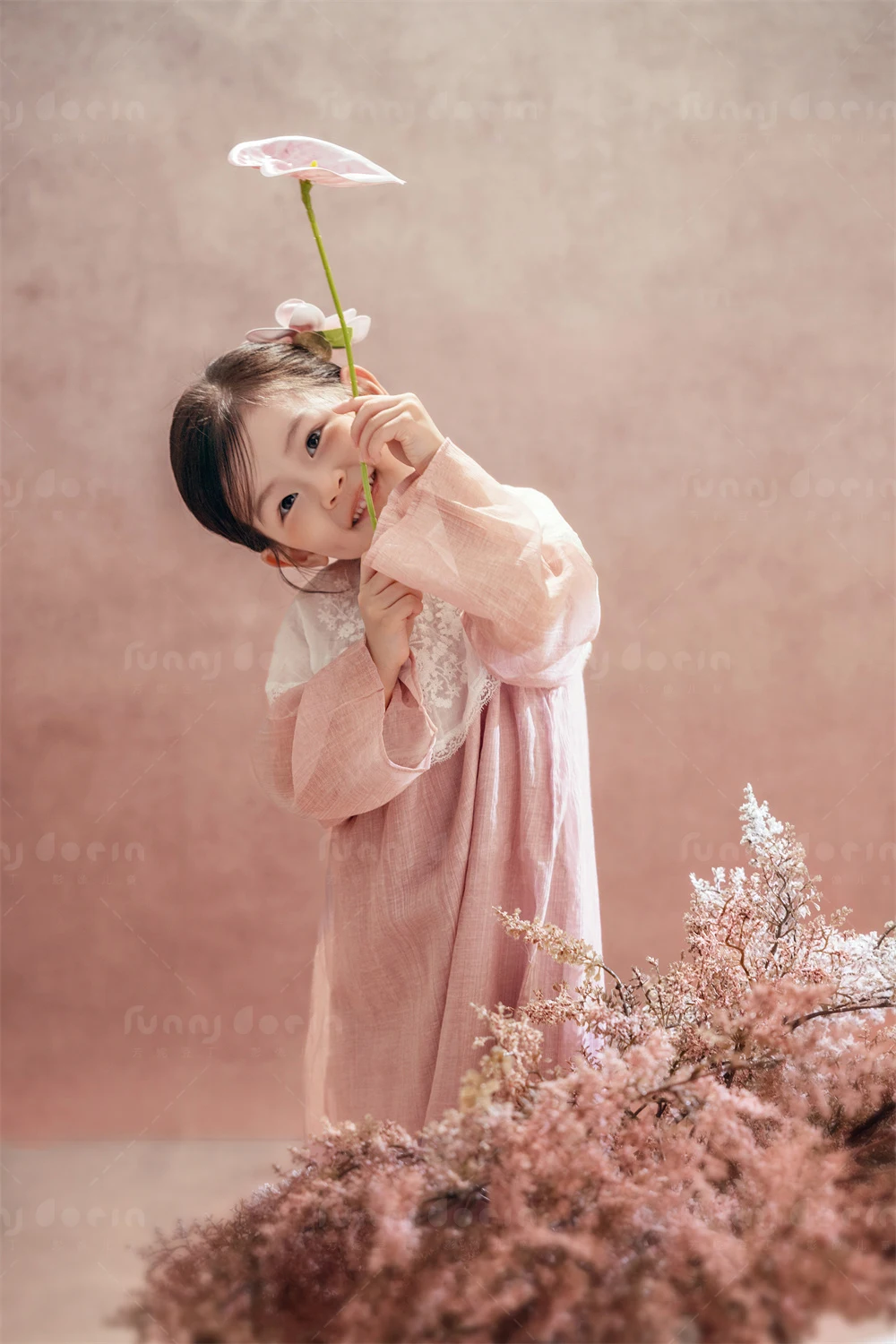 芳妮豆丁儿童摄影 粉韵童影