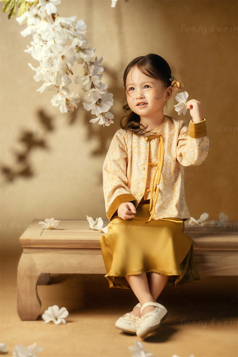 芳妮豆丁儿童摄影 金童花叙