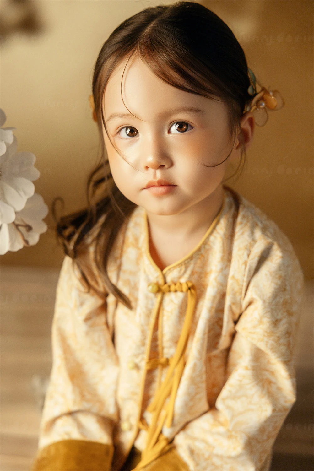 芳妮豆丁儿童摄影 金童花叙
