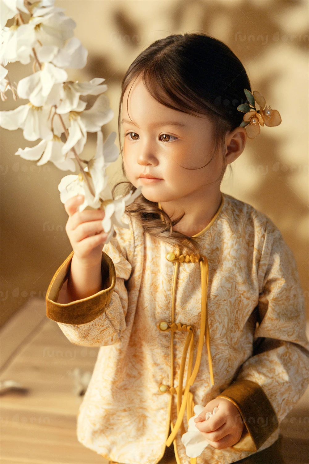 芳妮豆丁儿童摄影 金童花叙