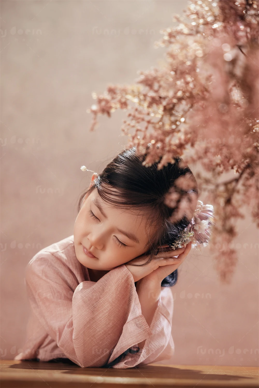 芳妮豆丁儿童摄影 粉韵童影