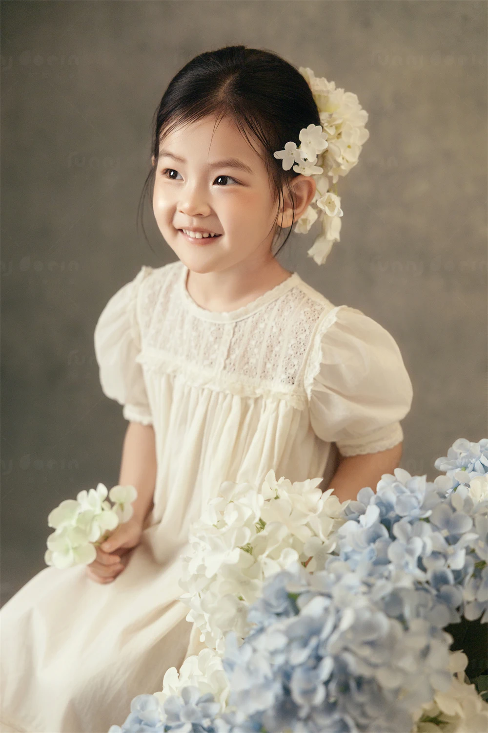 芳妮豆丁儿童摄影 梦倚绣球