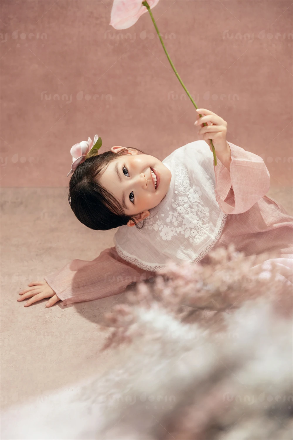 芳妮豆丁儿童摄影 粉韵童影