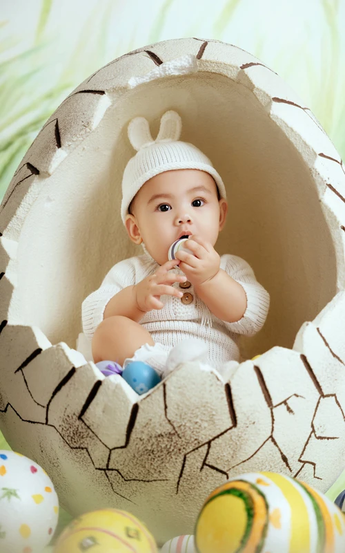芳妮豆丁儿童摄影 萌蛋新生