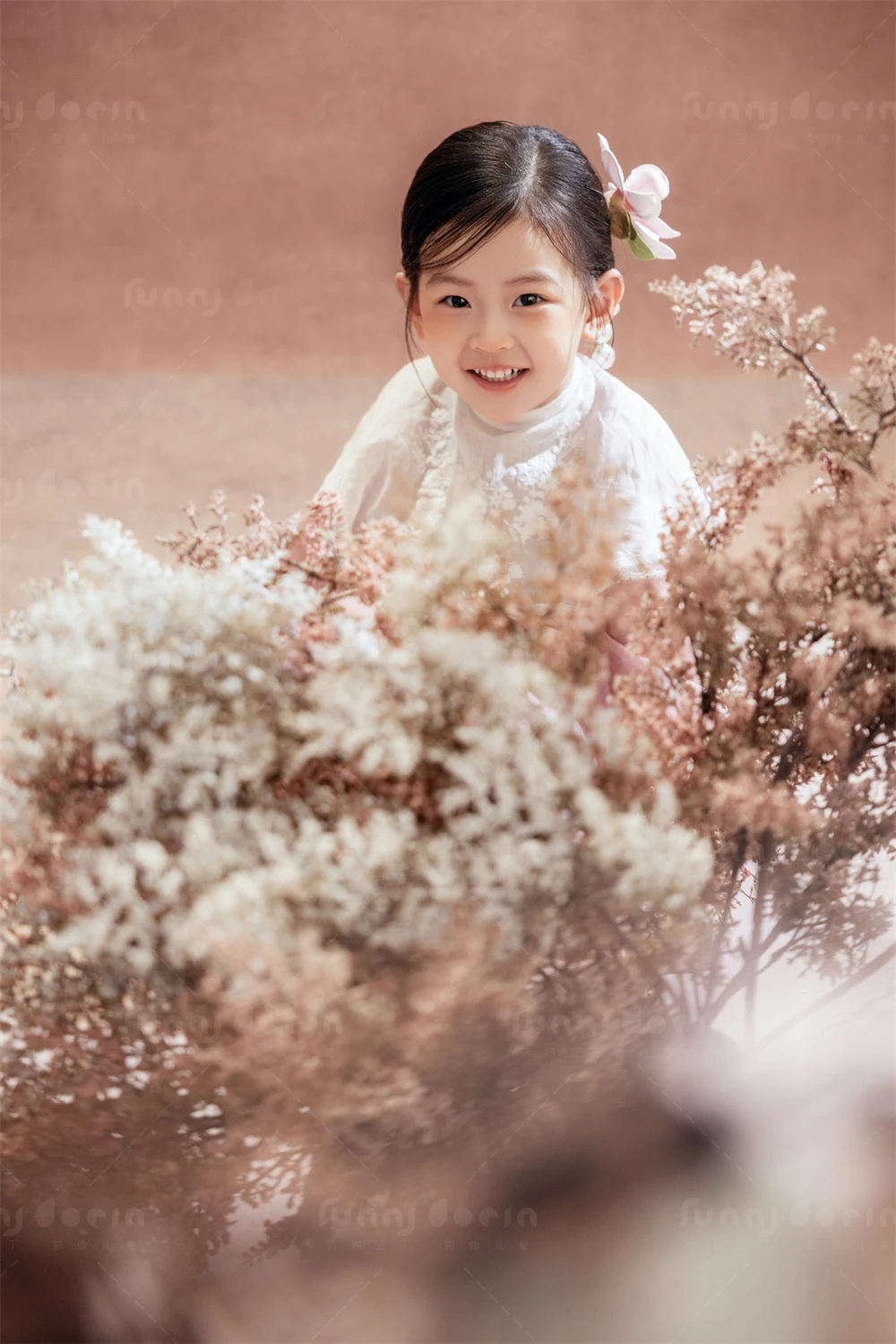 芳妮豆丁儿童摄影 粉韵童影