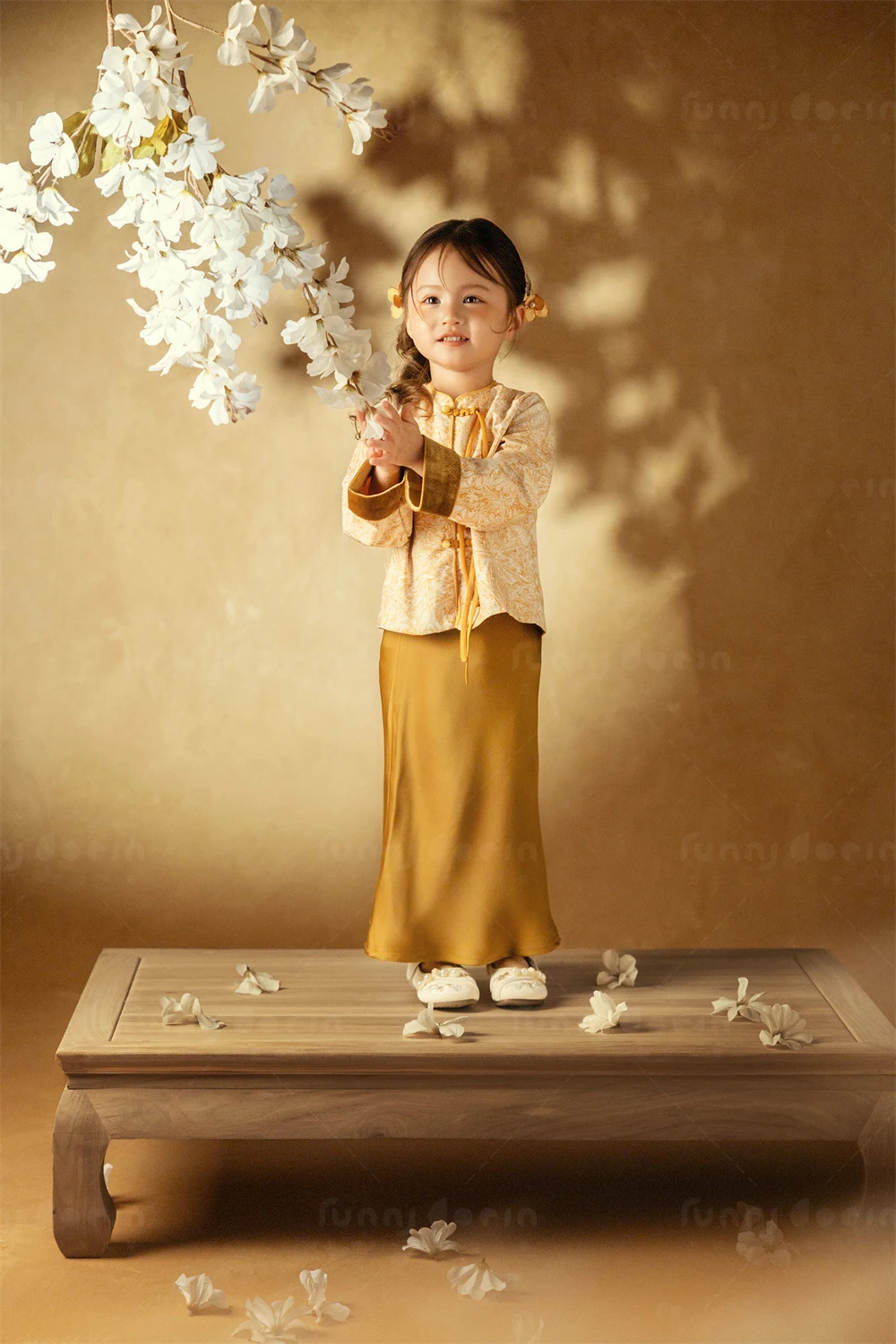 芳妮豆丁儿童摄影 金童花叙