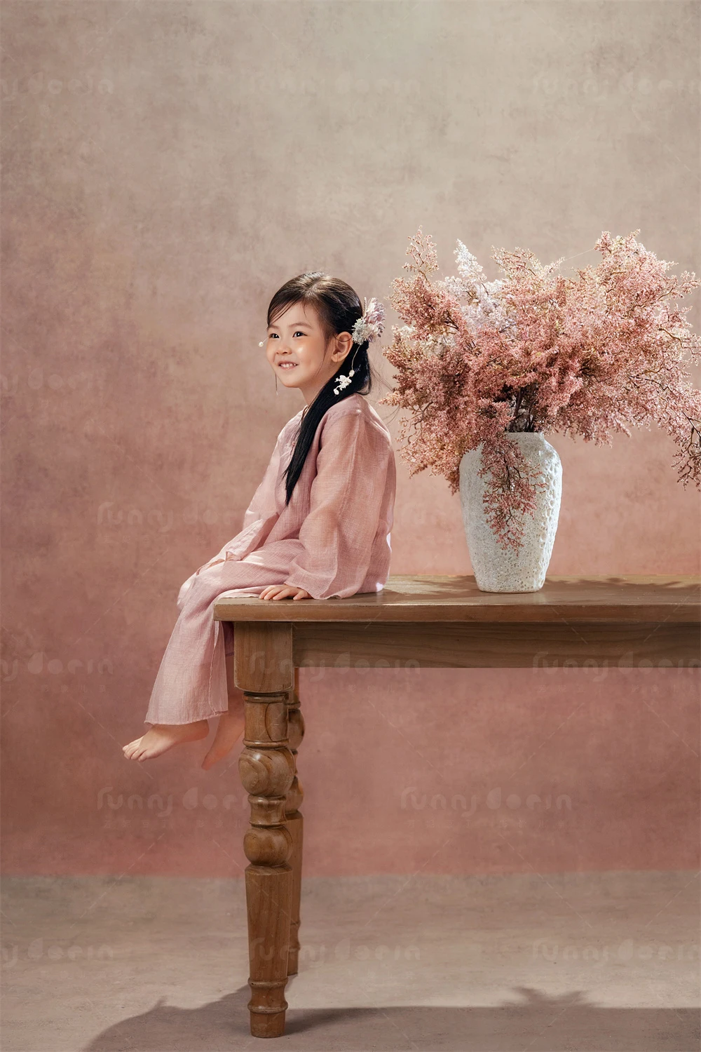 芳妮豆丁儿童摄影 粉韵童影