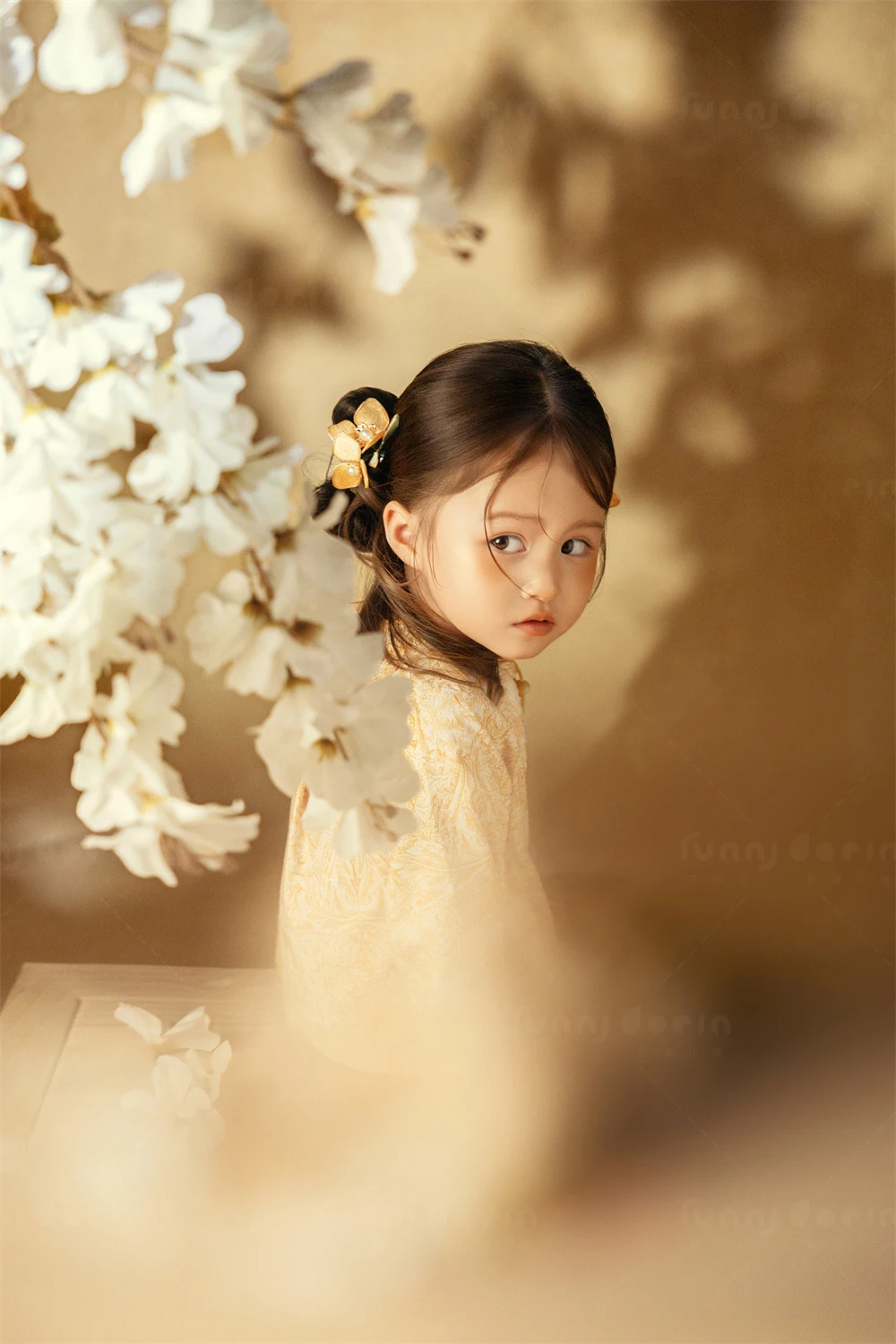 芳妮豆丁儿童摄影 金童花叙