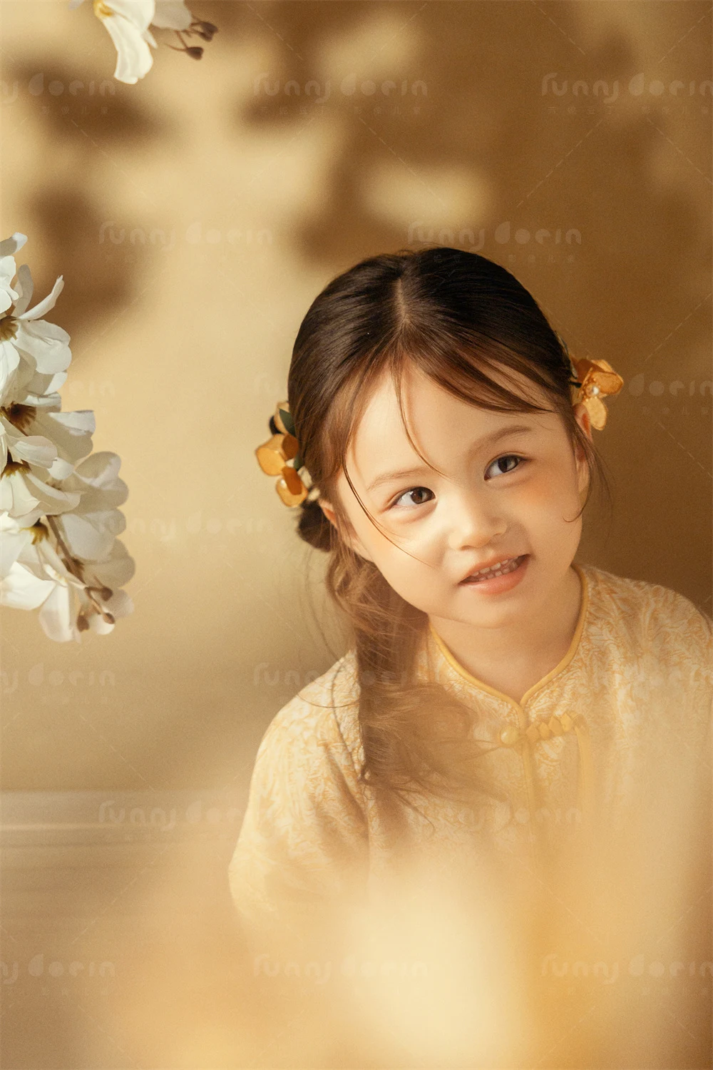 芳妮豆丁儿童摄影 金童花叙