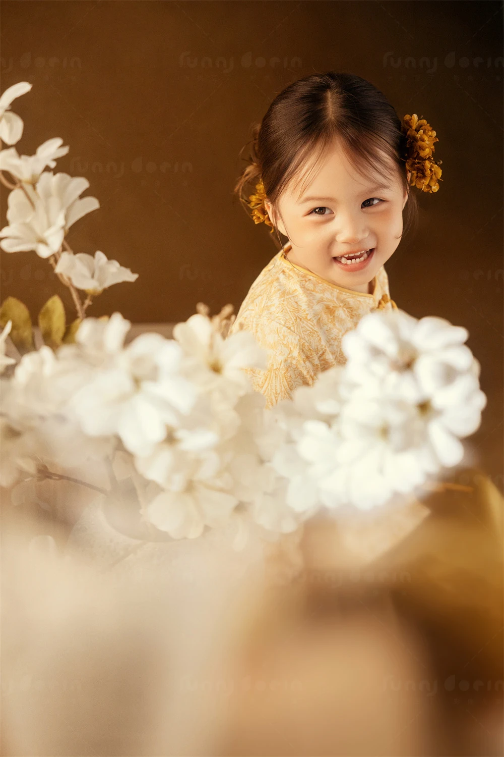 芳妮豆丁儿童摄影 金童花叙