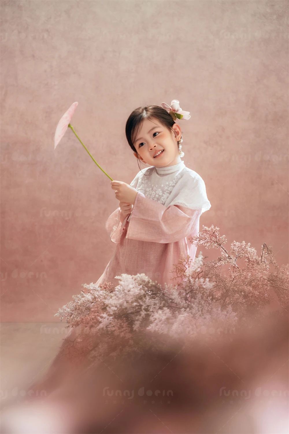 芳妮豆丁儿童摄影 粉韵童影