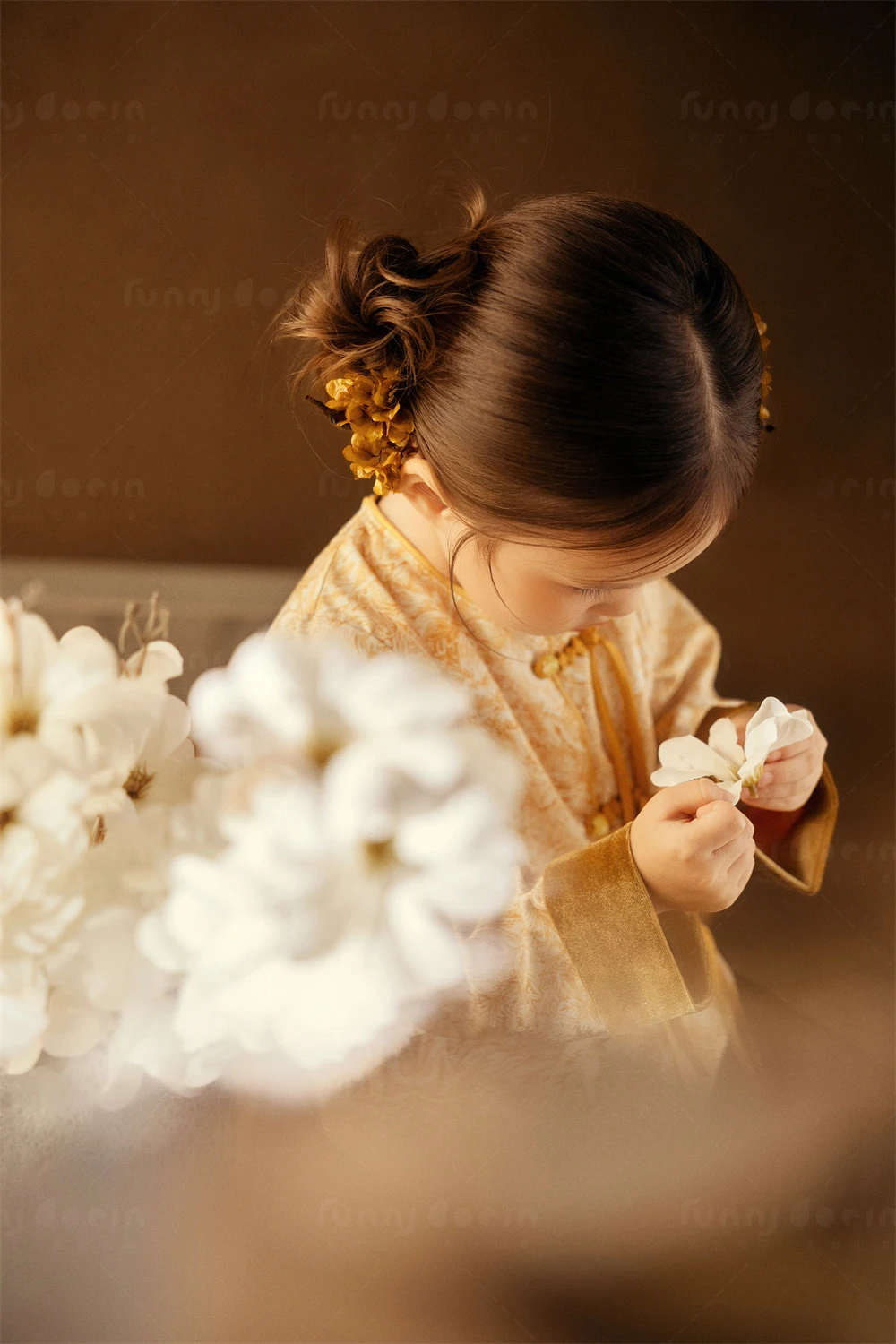 芳妮豆丁儿童摄影 金童花叙