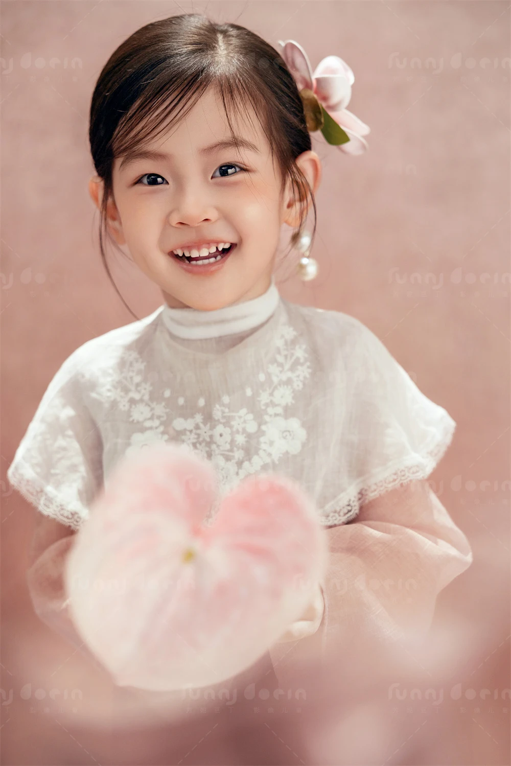 芳妮豆丁儿童摄影 粉韵童影
