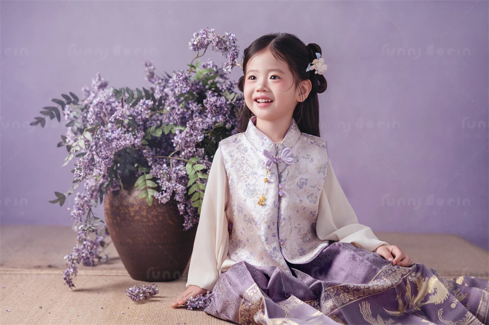 芳妮豆丁儿童摄影 紫韵童华