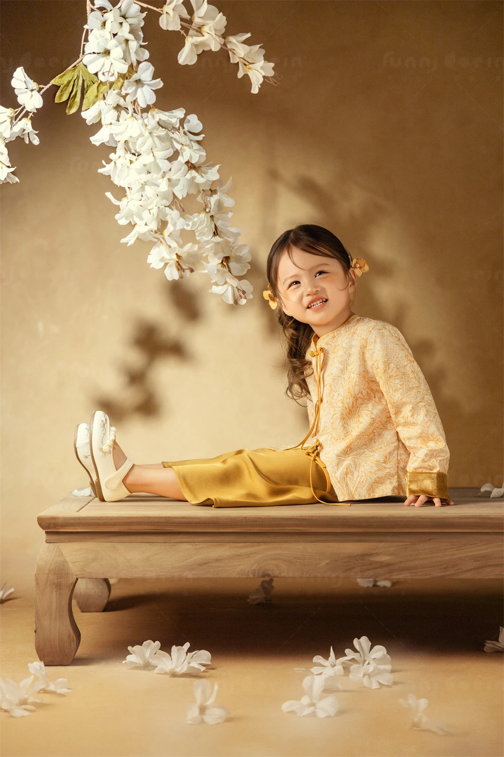 芳妮豆丁儿童摄影 金童花叙