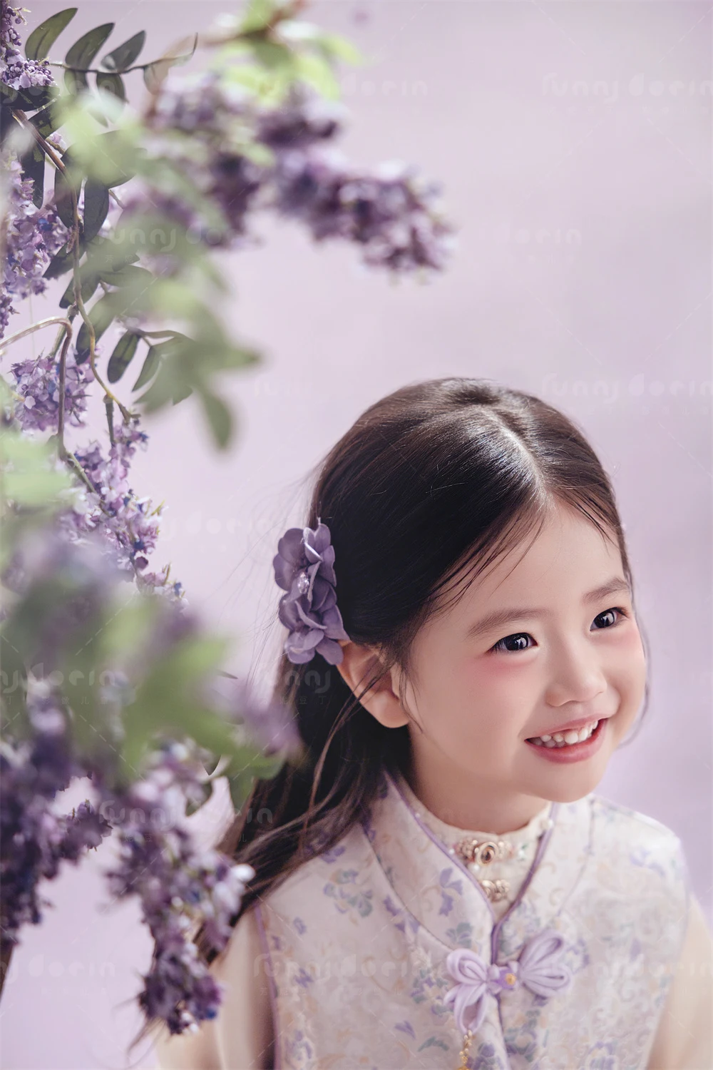 芳妮豆丁儿童摄影 紫韵童华