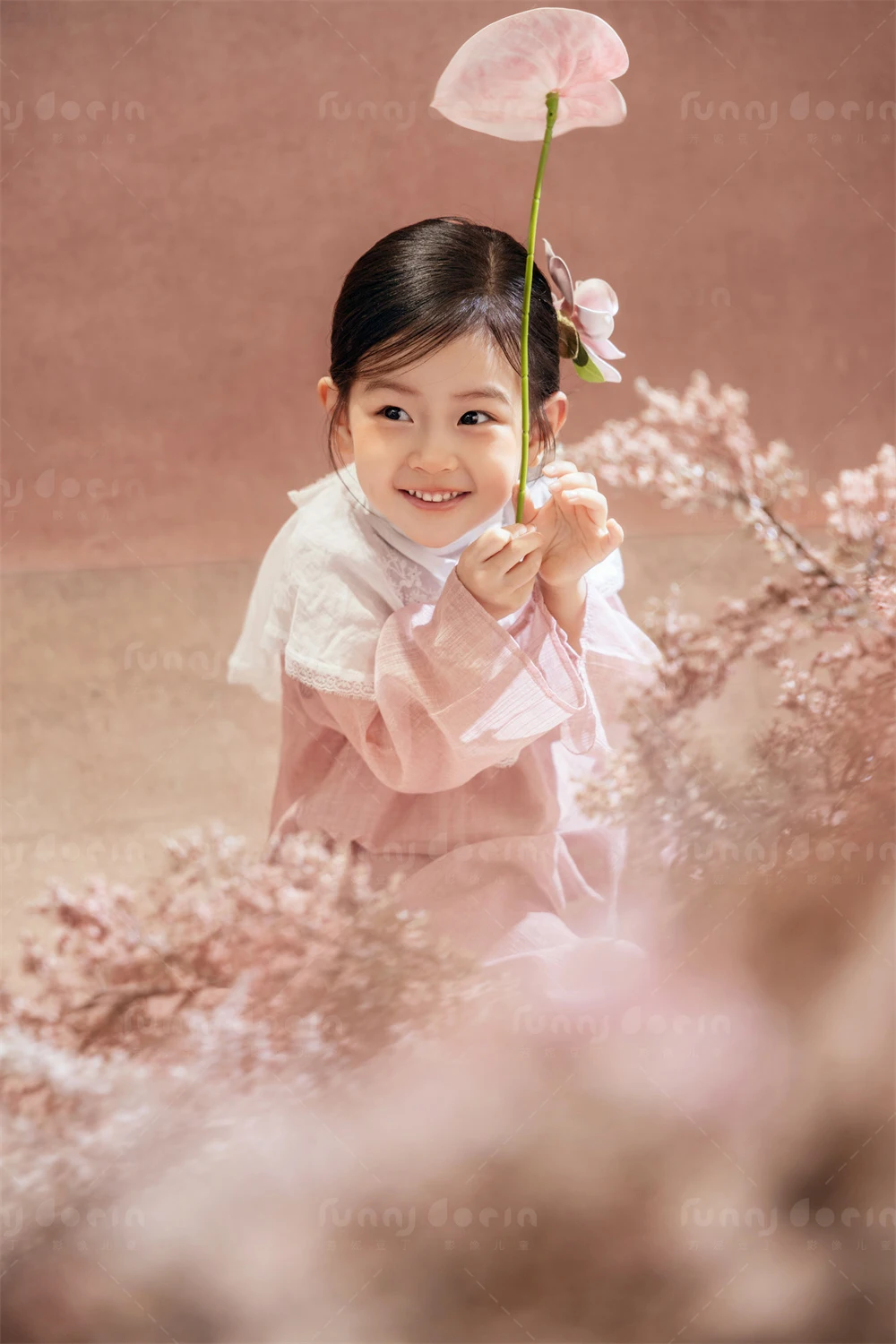 芳妮豆丁儿童摄影 粉韵童影