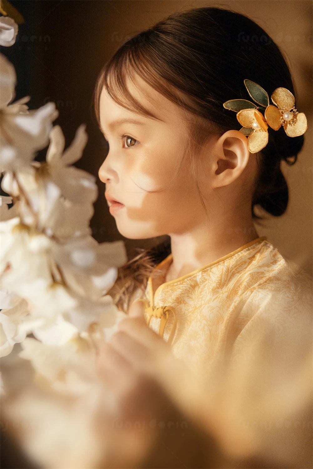 芳妮豆丁儿童摄影 金童花叙